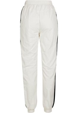 URBAN CLASSICS Stoffhose Urban Classics Damen Ladies Striped Crinkle Pants (1-tlg)