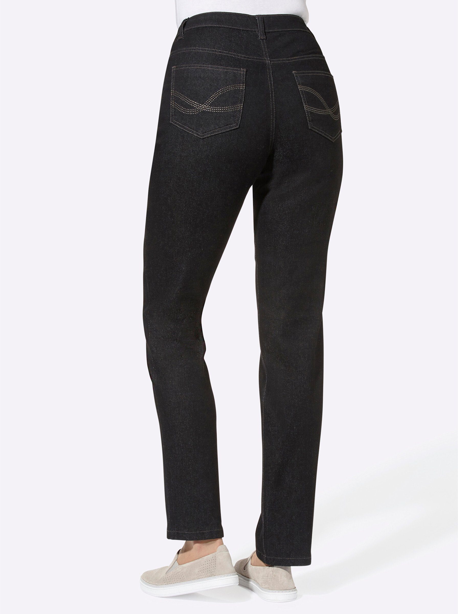 Witt Bequeme Jeans Jeans leicht vertieft