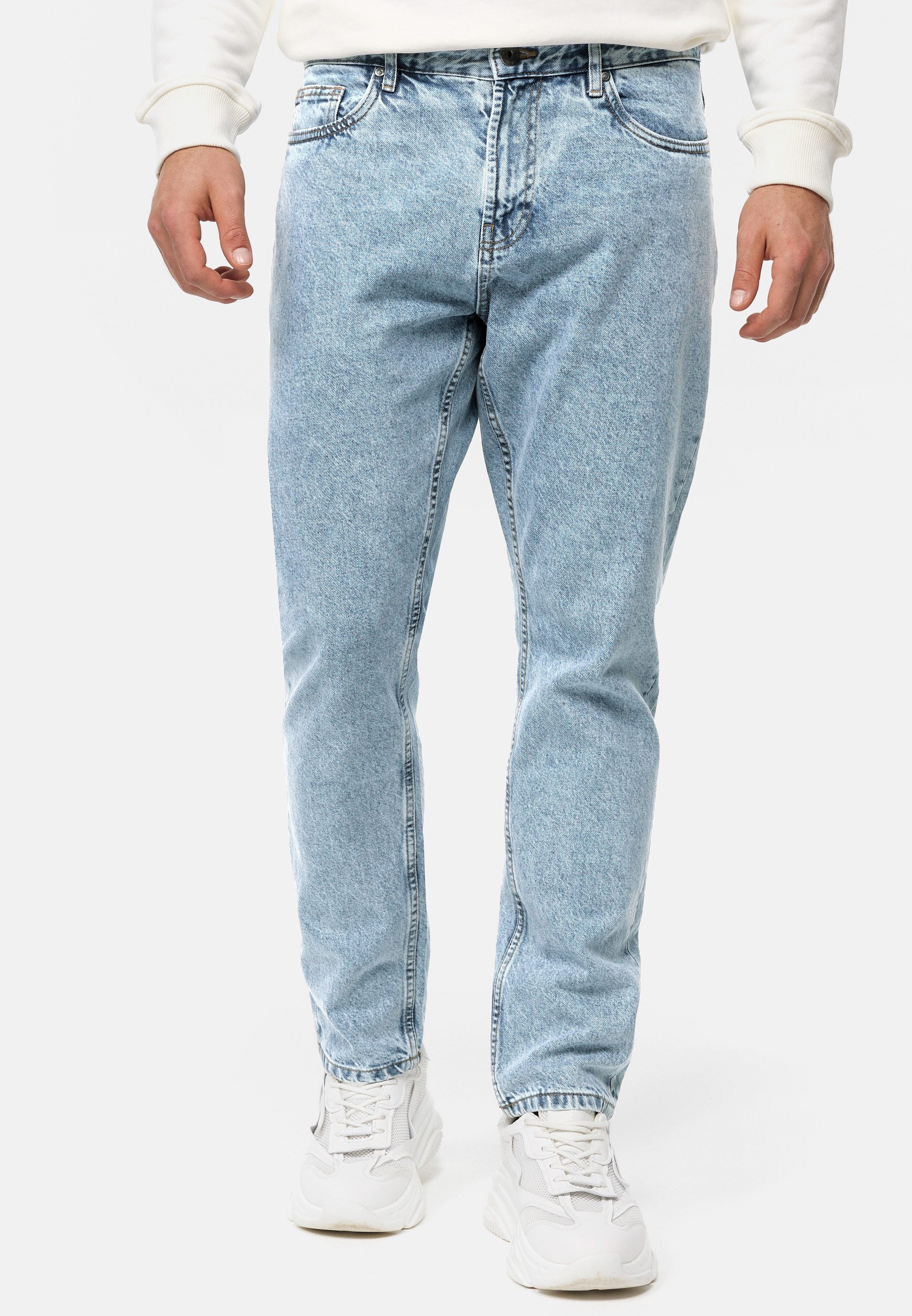 INDICODE Regular-fit-Jeans Herren INCobra Jeanshose Hose Herrenhose