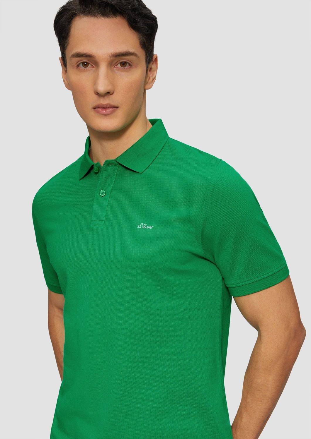 s.Oliver Poloshirt Poloshirt Kragen, Knopfleiste, kurzarm günstig online kaufen