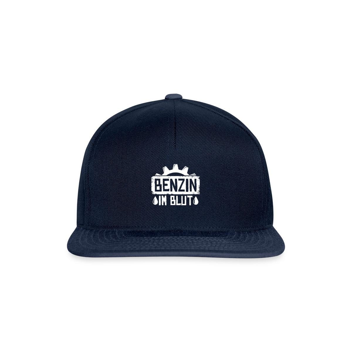 Spreadshirt Snapback Cap Benzin Im Blut, Auto Snapback Cap (1-St)