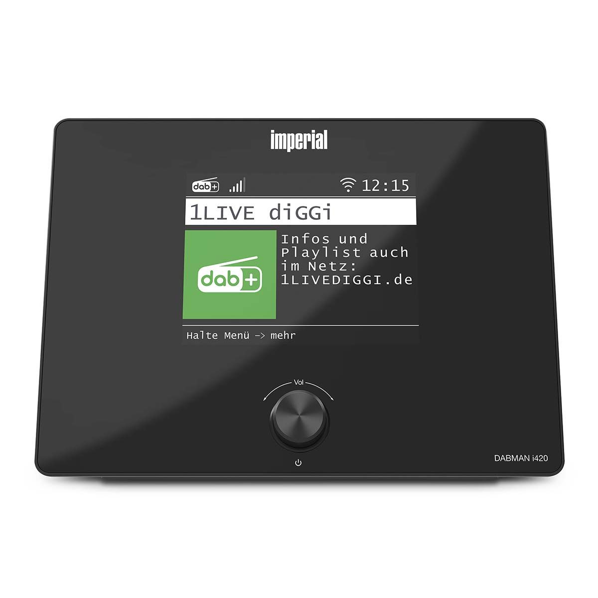 IMPERIAL DABMANI420BK Radio (Internet Radio, Bluetooth, DAB+/FM and Internet radio, flexible Nutzung für Zuhause)