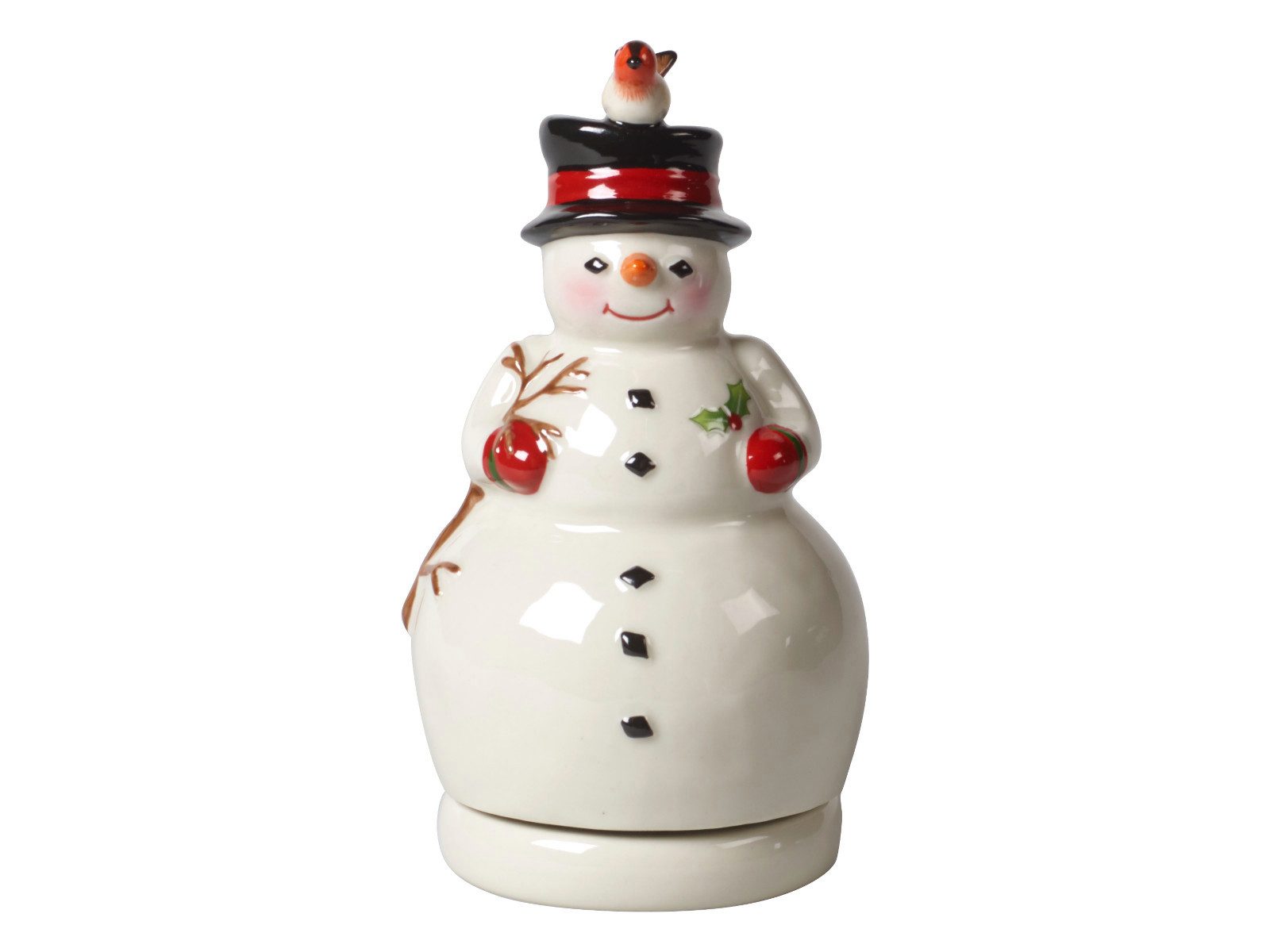 Villeroy & Boch Dekofigur Nostalgic Melody Schneemann, drehend (1 St)