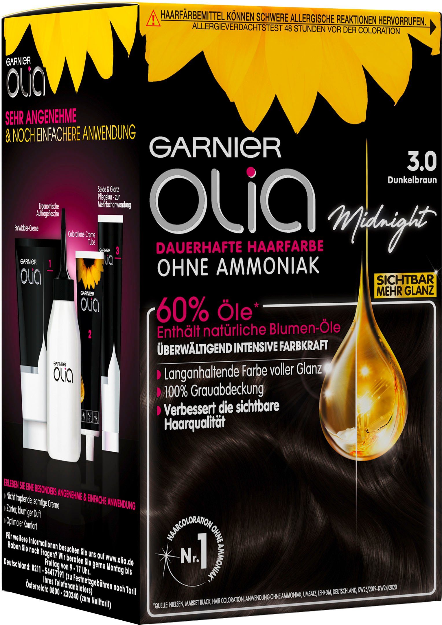 Haarfarbe Olia dauerhafte GARNIER Coloration