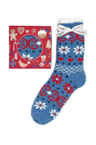 Taubert Socken Socken in Geschenkbox - Happy Christmas 722124-588