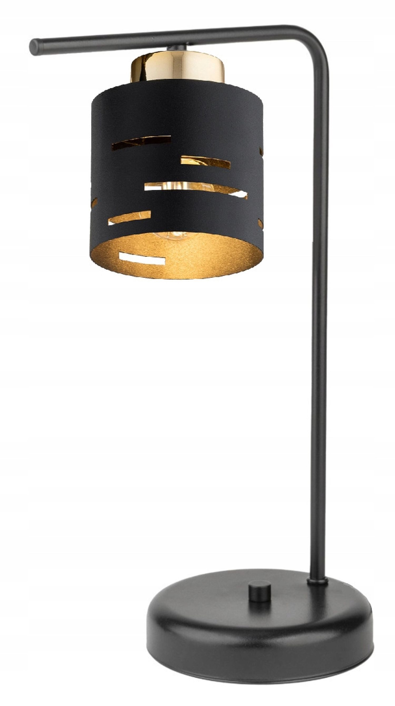 Licht-Erlebnisse Schreibtischlampe AVEN, ohne Leuchtmittel, 38 cm E27 Modern