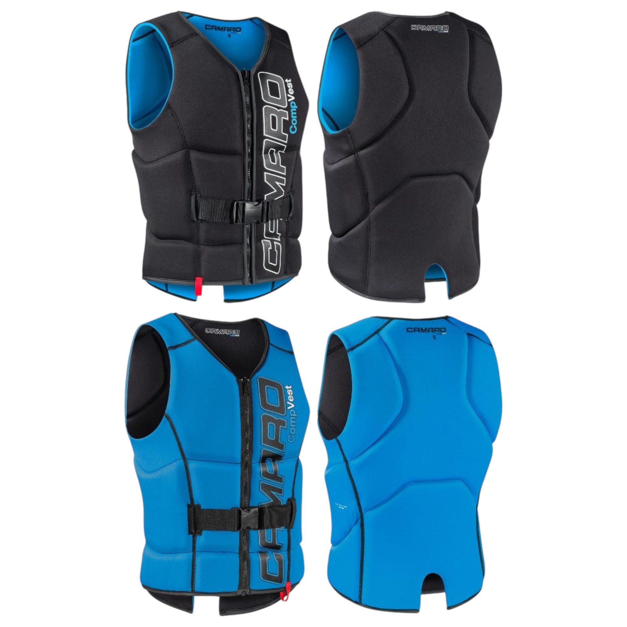 Camaro Schwimmweste CAMARO Comp Neopren Prallschutzweste Wakeboard Jetski Wasserski SUP