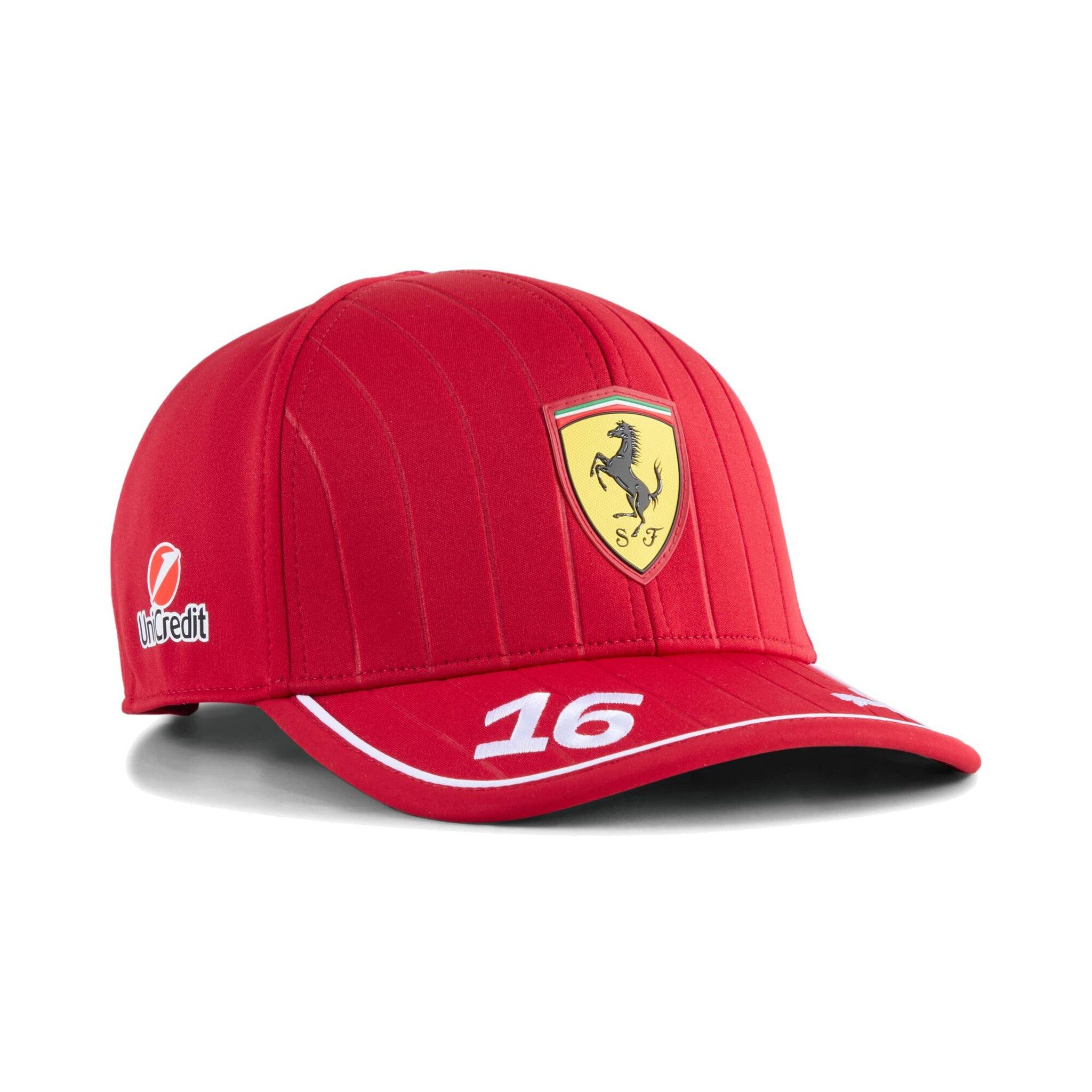 Scuderia Ferrari Baseball Cap Scuderia Ferrari Team Cap "Charles Leclerc" Puma 2025 - rot