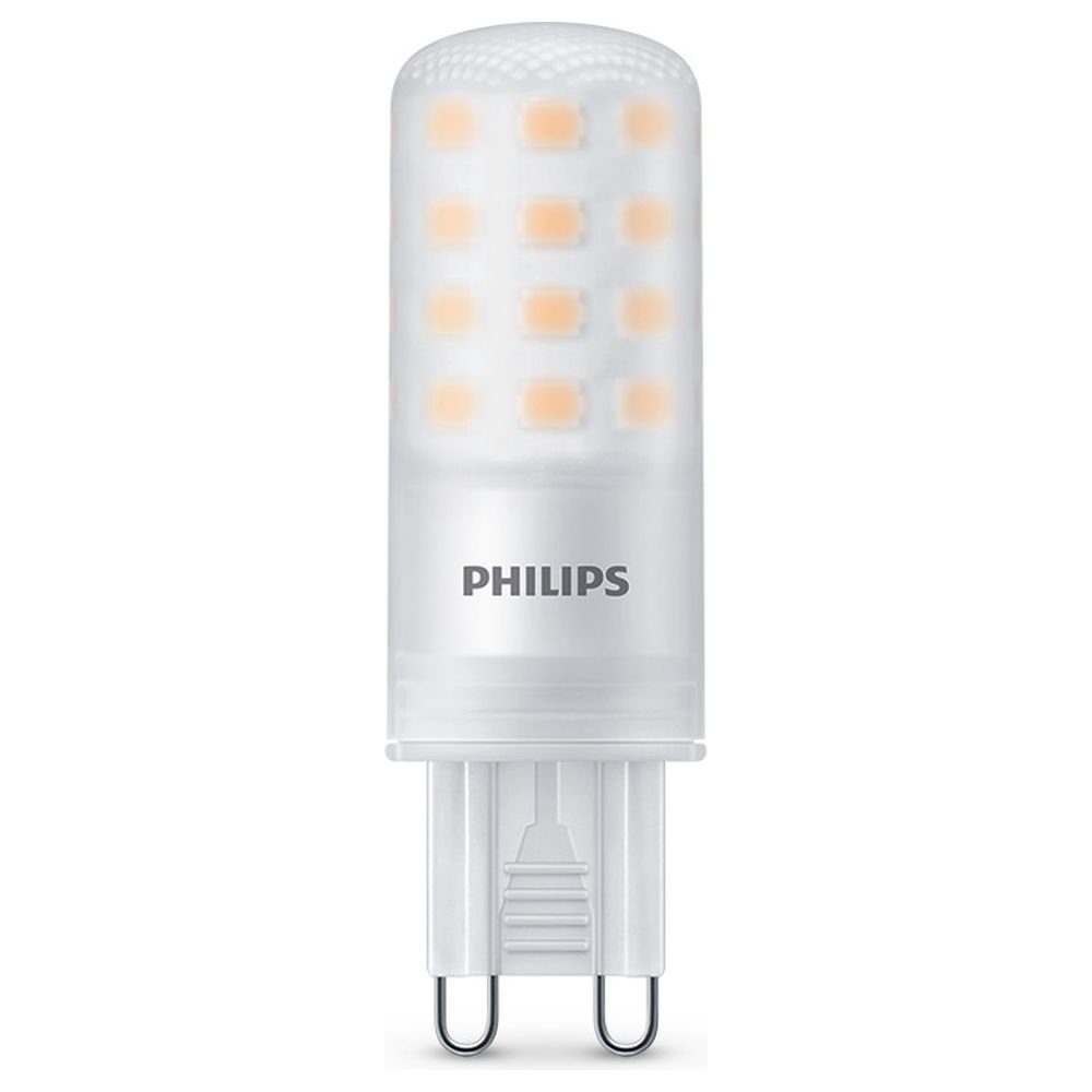 Philips LED-Leuchtmittel LED Lampe ersetzt 40W, G9 Brenner, warmweiß, 400, n.v, warmweiss