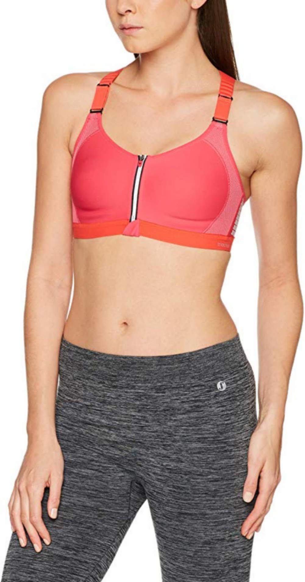 Bügelloser BH Zip Lite F für Sport