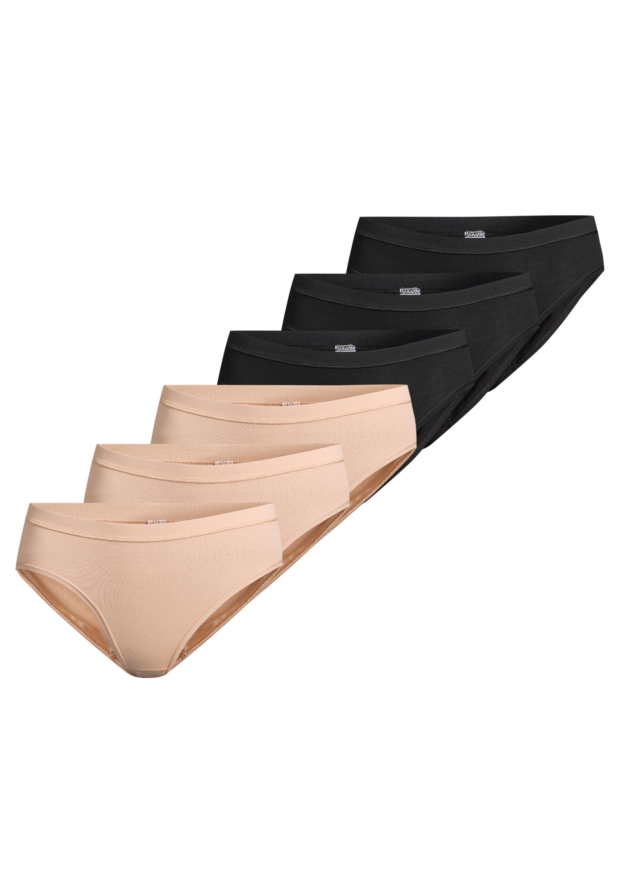 Schwarz / beige