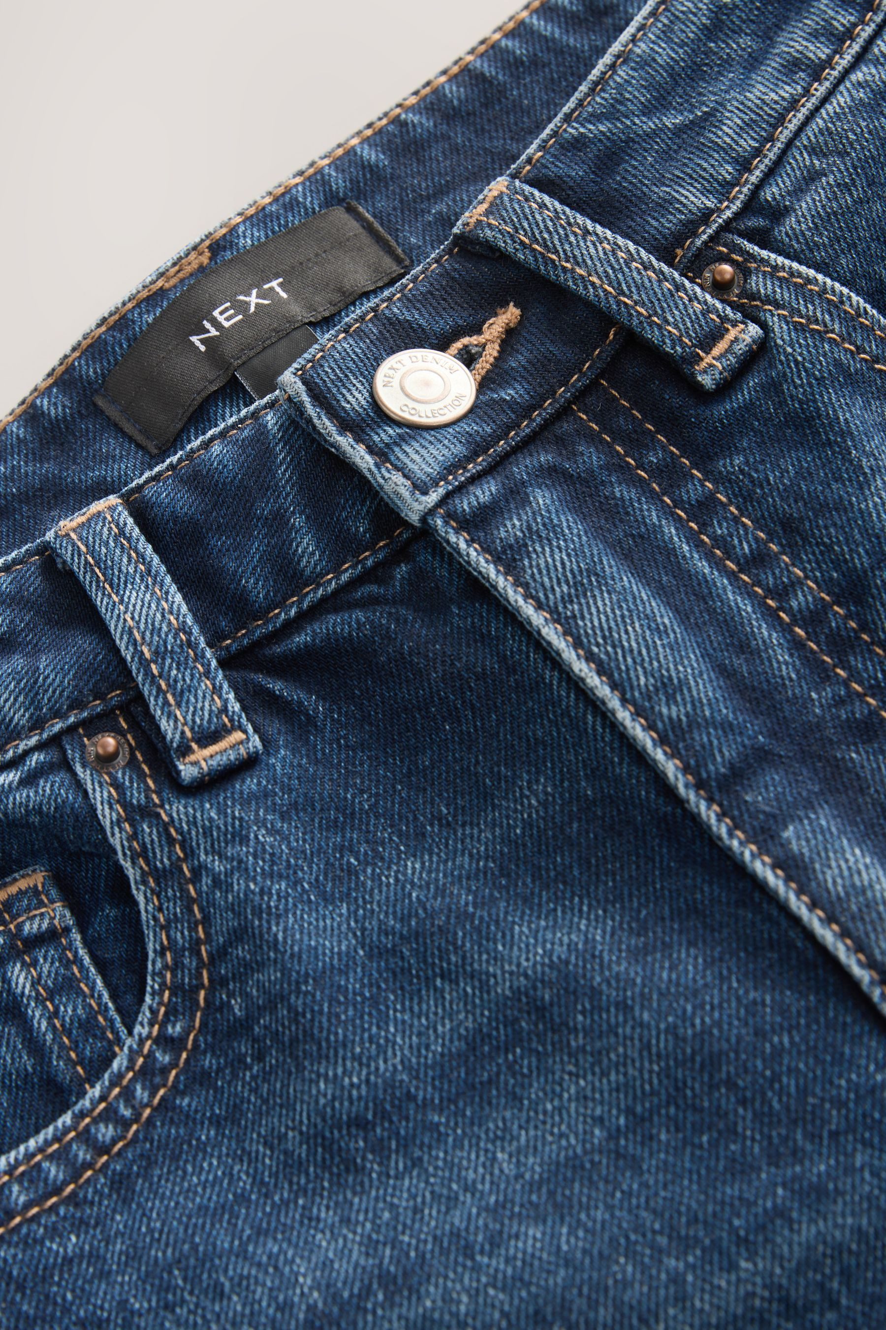 Next Bermudas Knielange Denim-Bermudashorts (1-tlg) günstig online kaufen