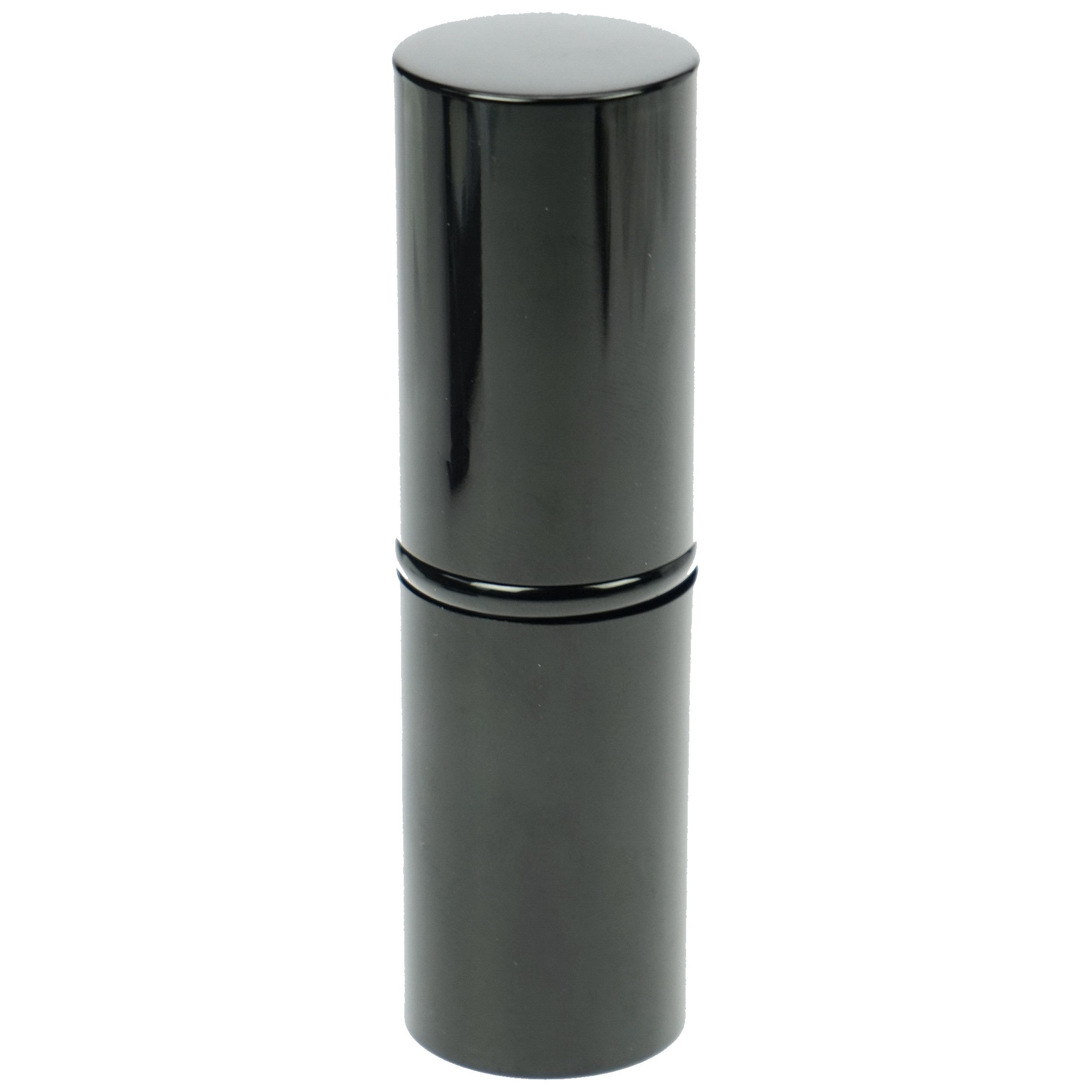 Fantasia Beauty Puderpinsel Puderpinsel, einschiebbar, schwarz, Toray-Haar, Länge: 10 cm, Ø 3cm, 1 tlg., Einschiebbar mit Pinselkappe, hält Tasche und Pinselhaare sauber!