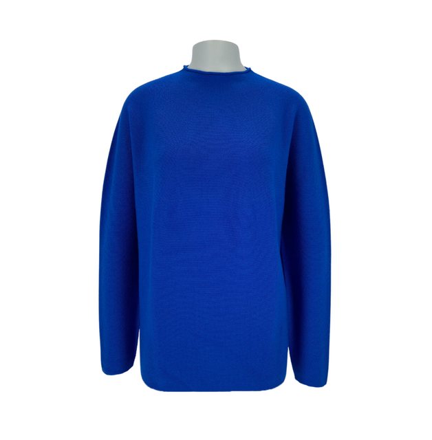 halsüberkopf Accessoires Strickpullover Strickpullover mit Stehkragen aus M günstig online kaufen