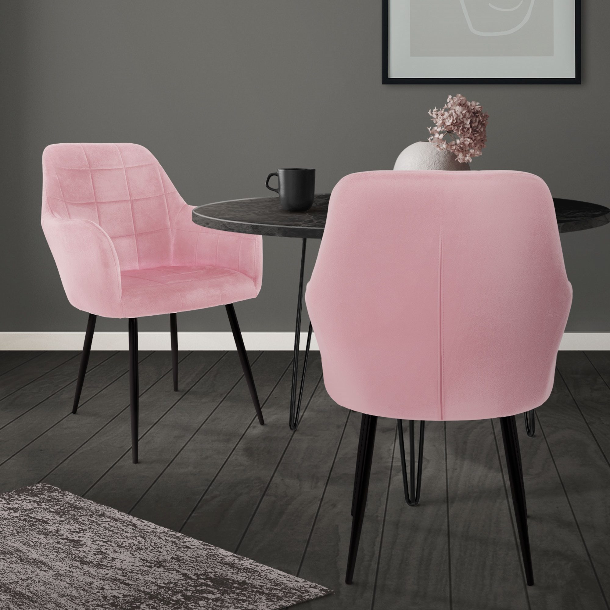 ML-DESIGN Stuhl Esszimmerstuhl ergonomisch & gepolstert, günstig online kaufen