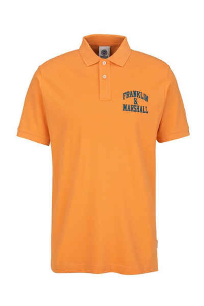 Franklin & Marshall Poloshirt Poloshirt mit Logostick Aus reiner Baumwolle