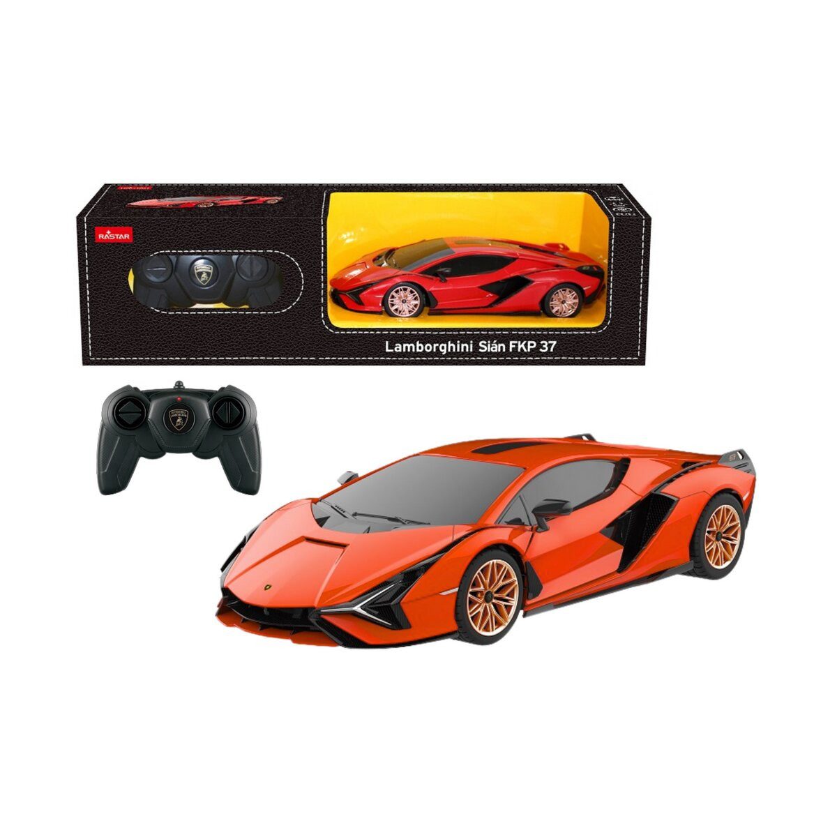 Wisam RC-Auto Lamborghini Sian Rastar Ferngesteuertes RC-Auto Orange 1:24