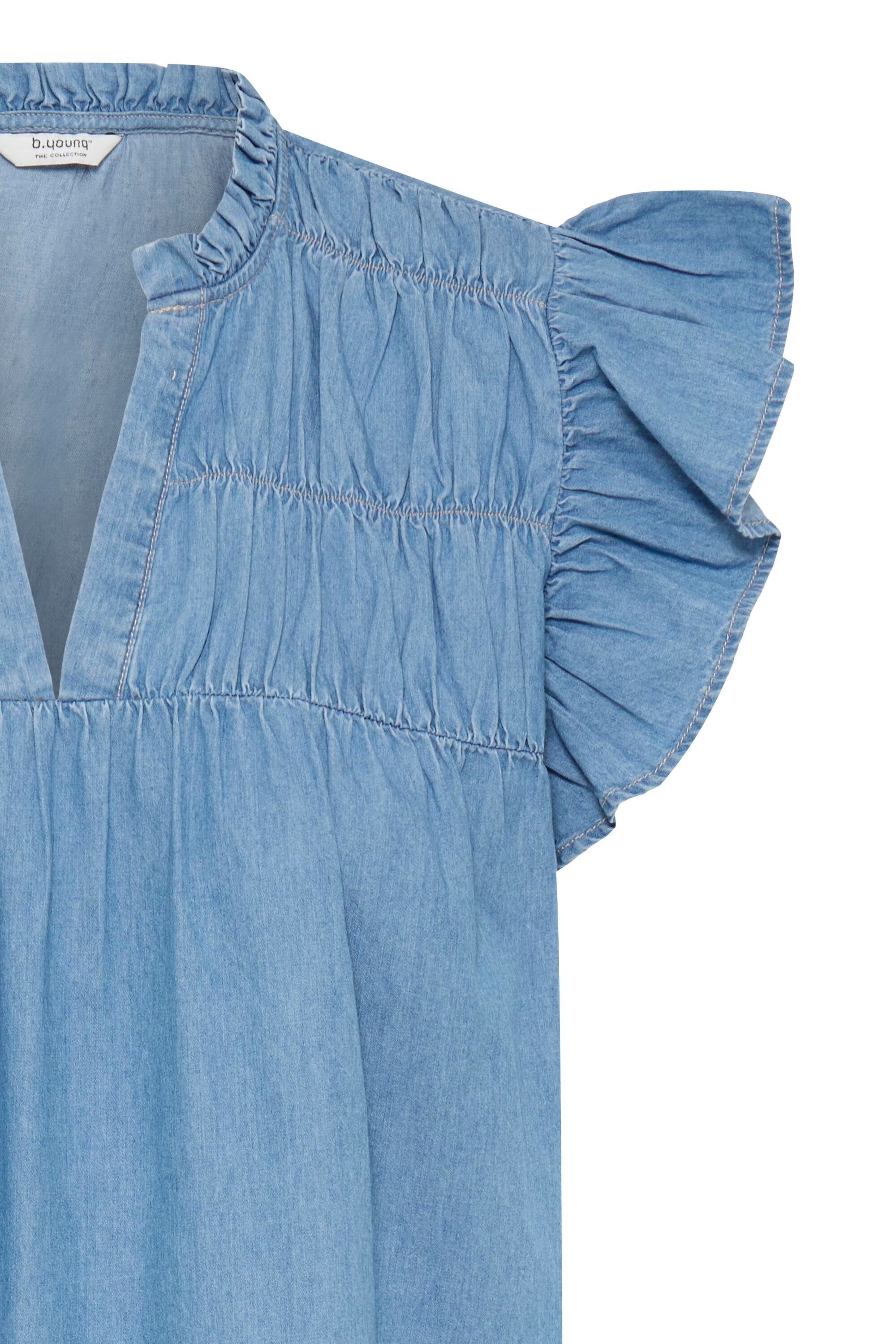 b.young Kurzarmbluse Kurzarm-Bluse BYKASHE