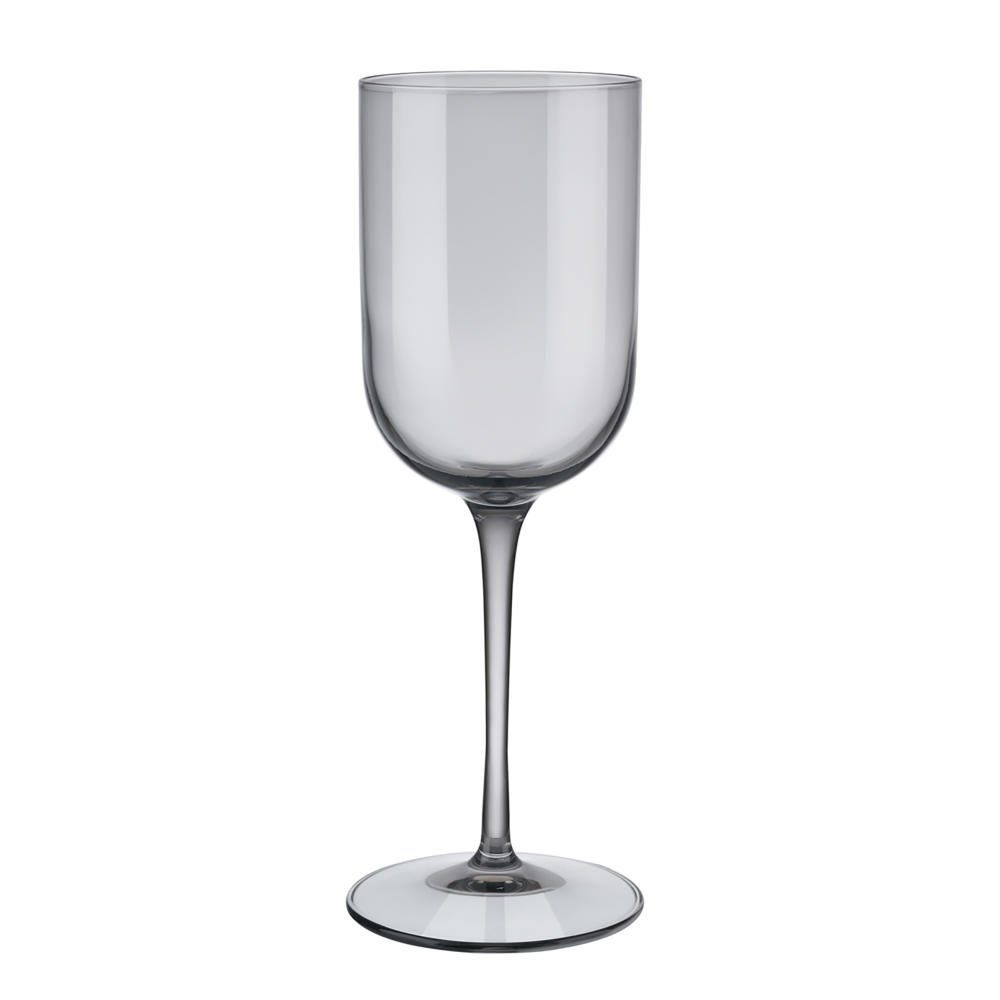 Weißweinglas FUUM Set 4 Weißweingläser Weinglas Wein Glas Glas farbig Smoke 280 ml