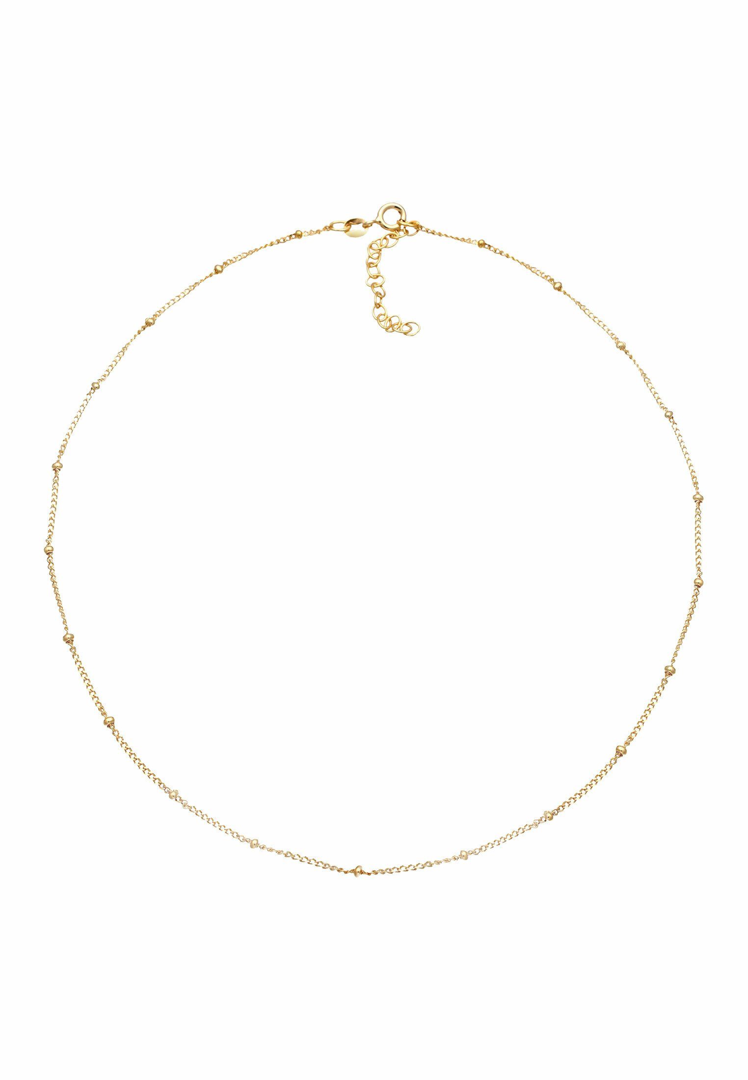 Elli Kette ohne Anhänger Choker Kugelkette Basic Trend 925 Silber
