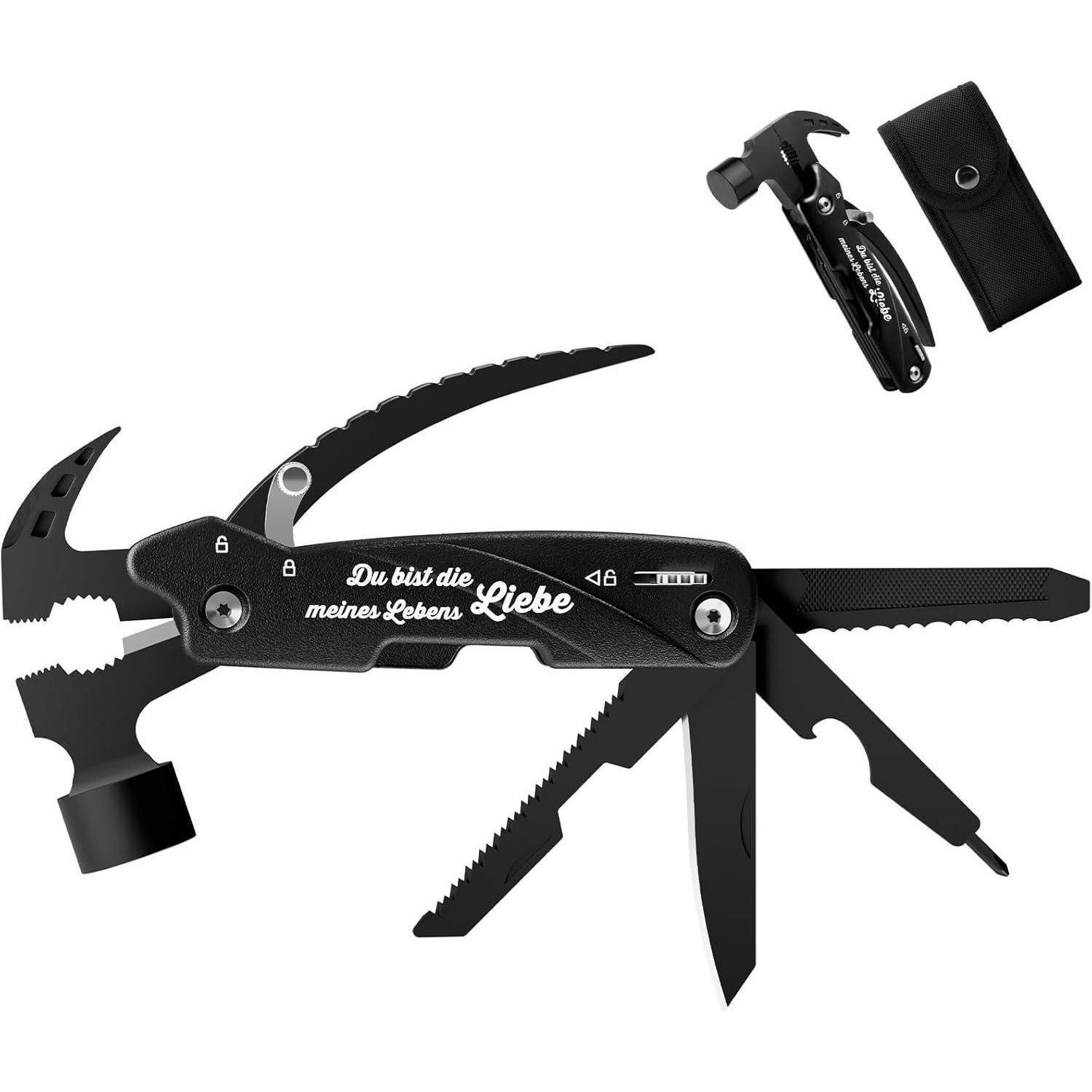 LuxusKollektion Badaccessoire-Set Multitool 12in1 Camping Geschenk Männer J günstig online kaufen
