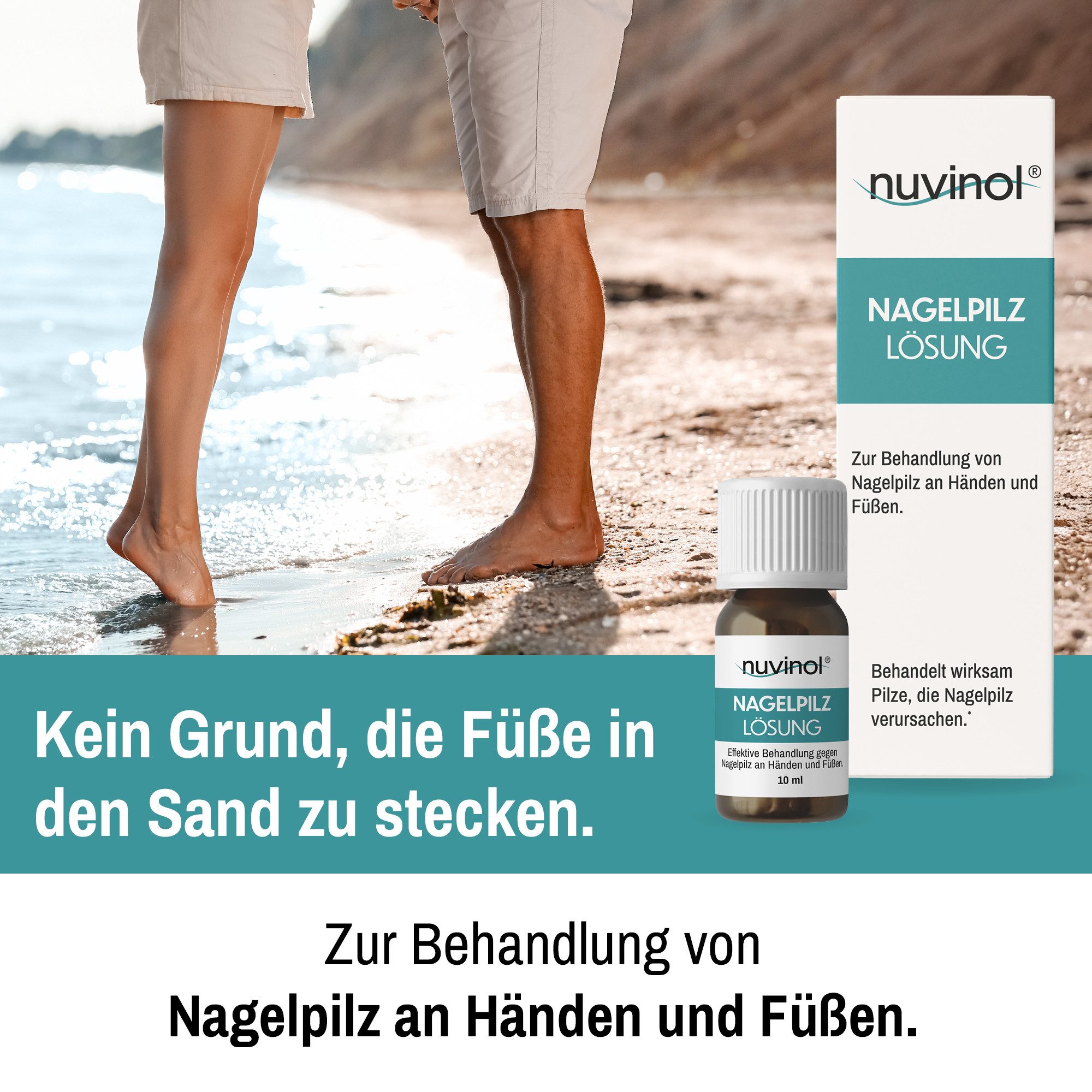 nuvinol Nagelpilz-Behandlungsstift Nagelpilz Lösung, 1-tlg., Medizinprodukt