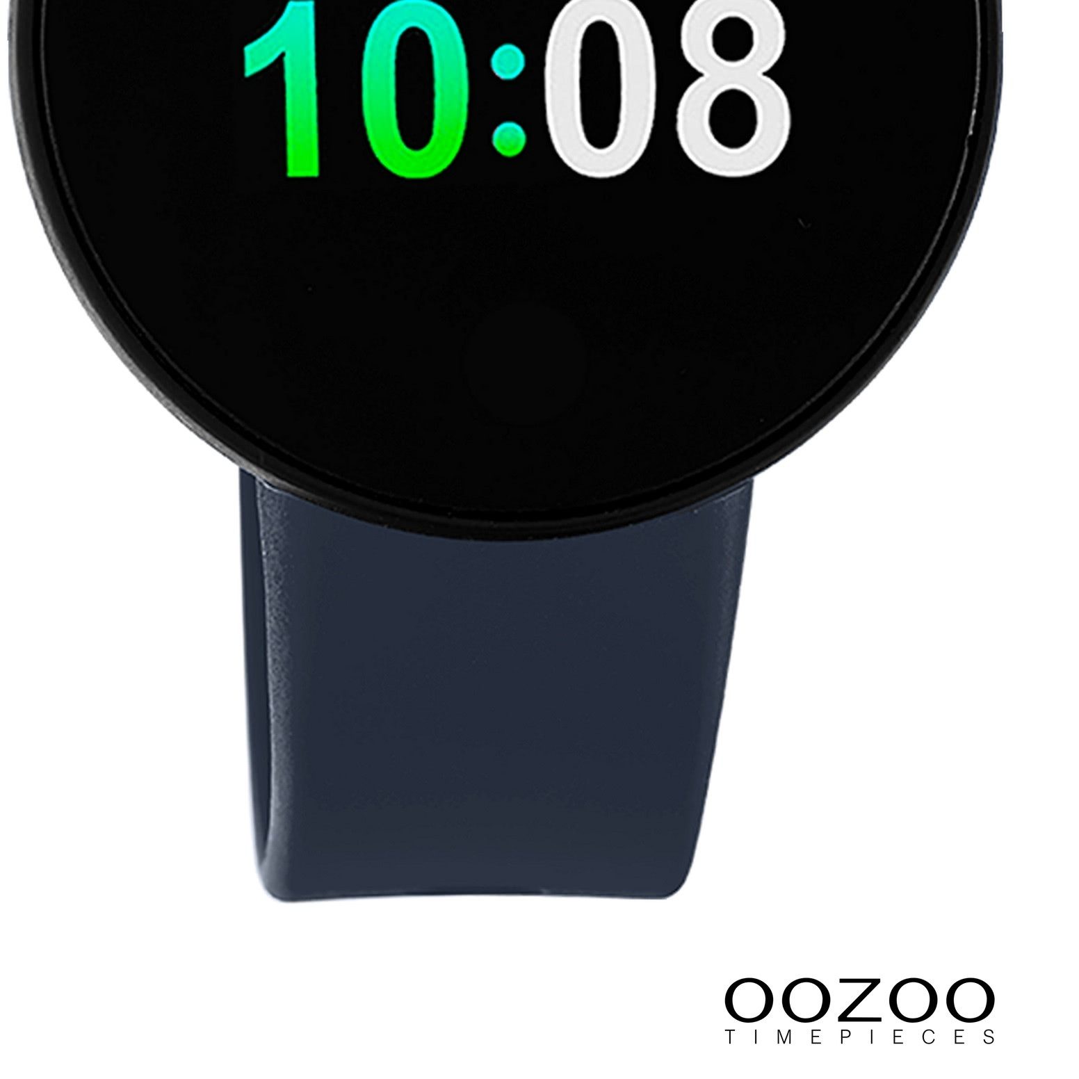 OOZOO Oozoo Damen Armbanduhr Smartwatches Smartwatch (kompatibel ab Android 5.1+ und IOS 8.0), Multifunktionsuhr, Damenuhr rund, groß (ca. 40mm) Silikonarmband, Fashion-Style