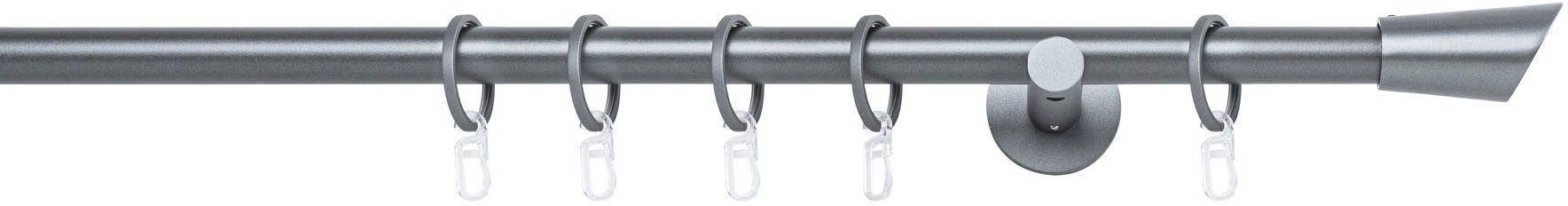 mydeco Gardinenstange 20mm Rag Wandträger 6,5 cm, Fixmaß, verschraubt