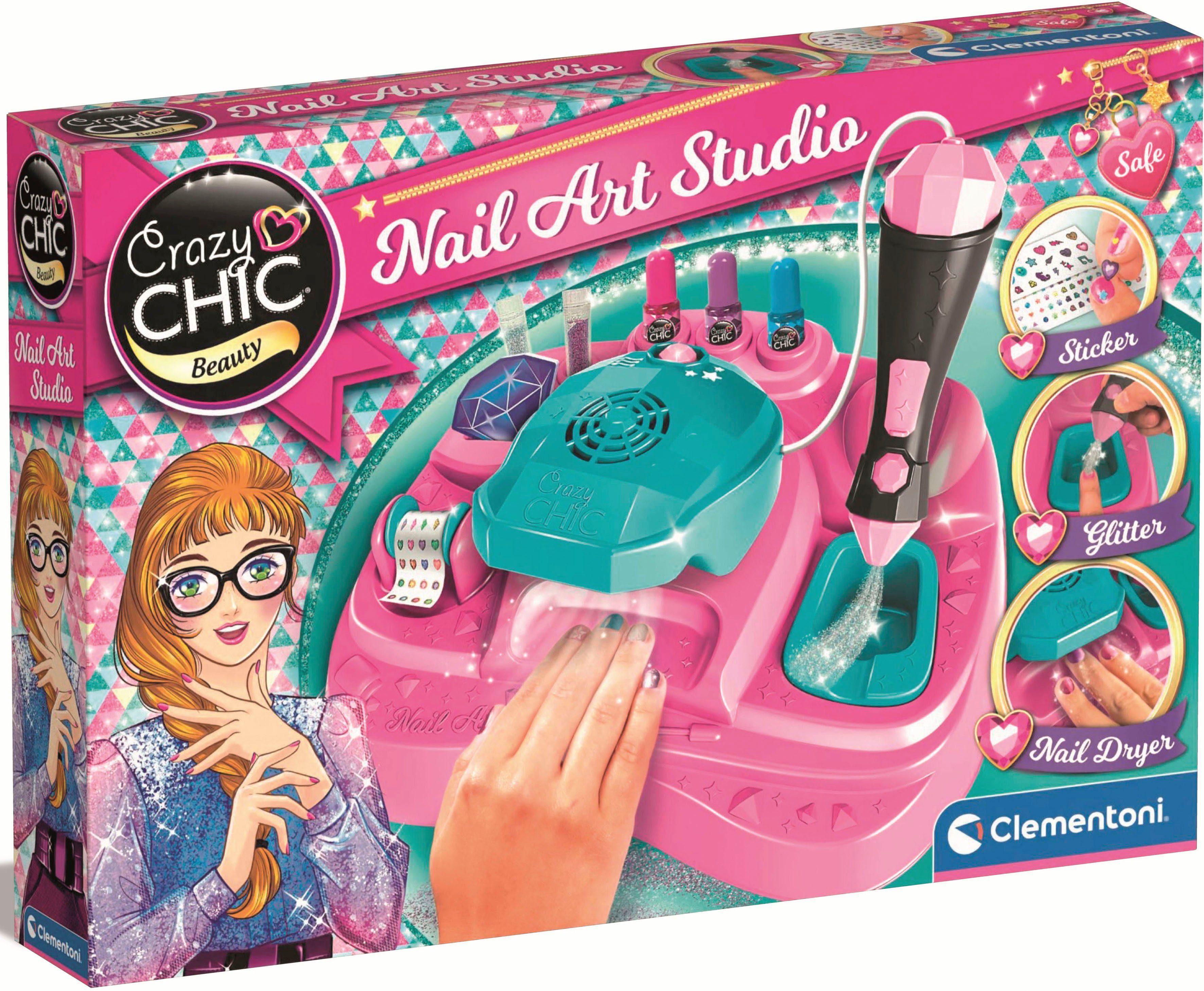 Clementoni® Kreativset Crazy Chic, Superstar Nageldesign