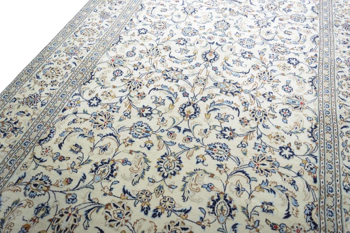 Orientteppich Keshan 196x306 Handgeknüpfter Orientteppich Perserteppich, Nain rechteckig, Trading, 12 Höhe: mm 