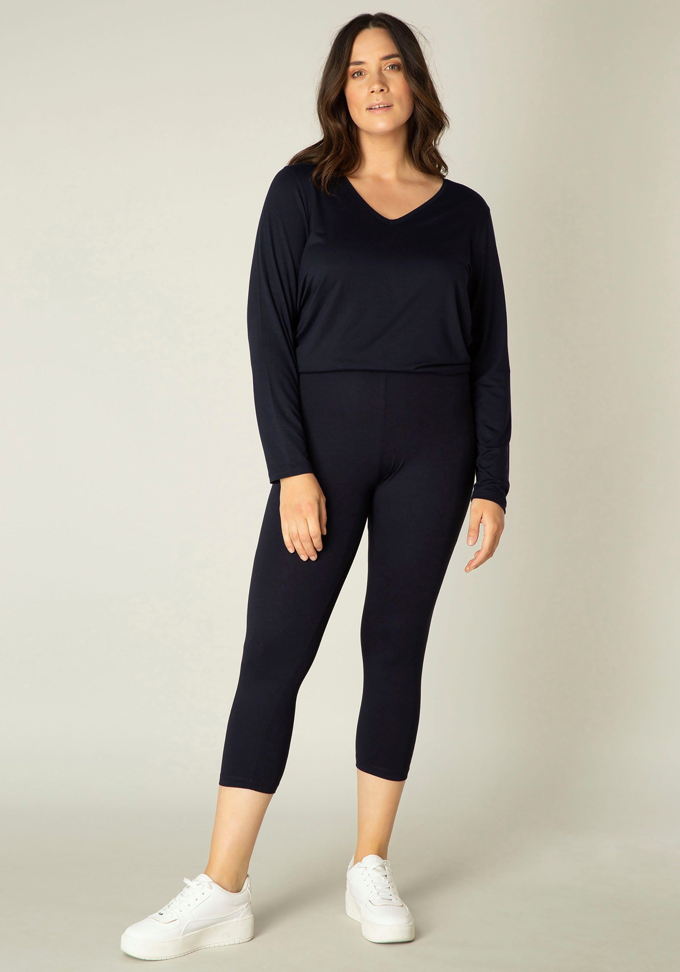 Base Curvy navy Audrey dark Caprileggings blue Level