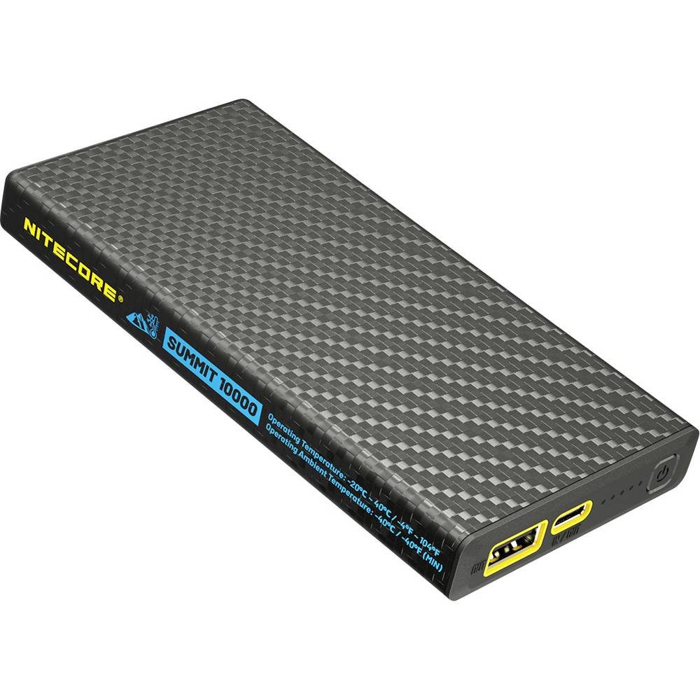 Nitecore SUMMIT Powerbank NC-SUMMIT10000 10000 mAh Quick Charge Li-Ion Powerbank