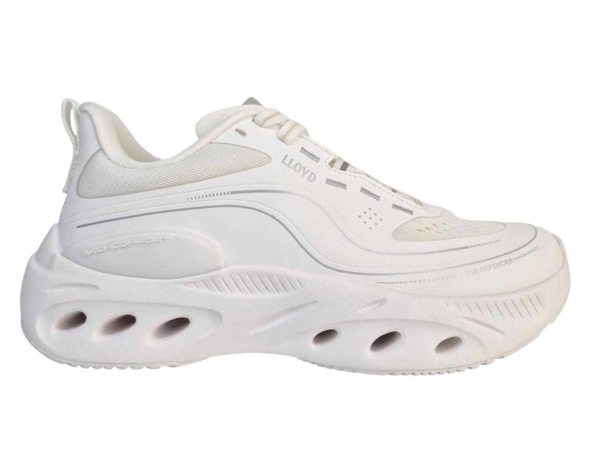 DASH X white Schnürschuh