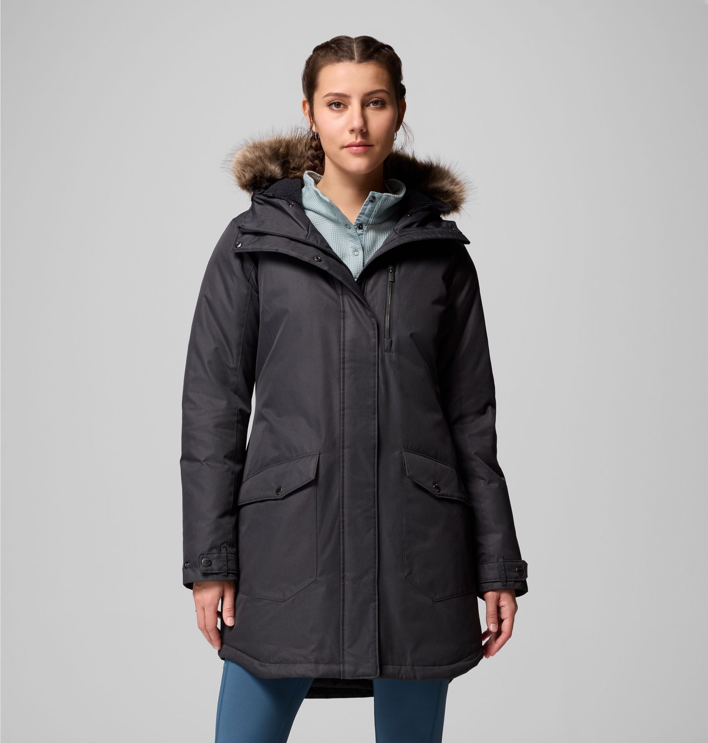 Columbia Parka SUTTLE MOUNTAIN LONG INSULATED JACKET (1-St) günstig online kaufen
