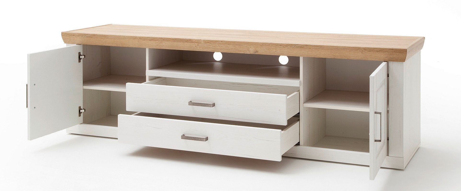 MCA furniture Lowboard TV-Lowboard II Brixen, Landhaus modern, Pinie Aurelio / Grandson Oak