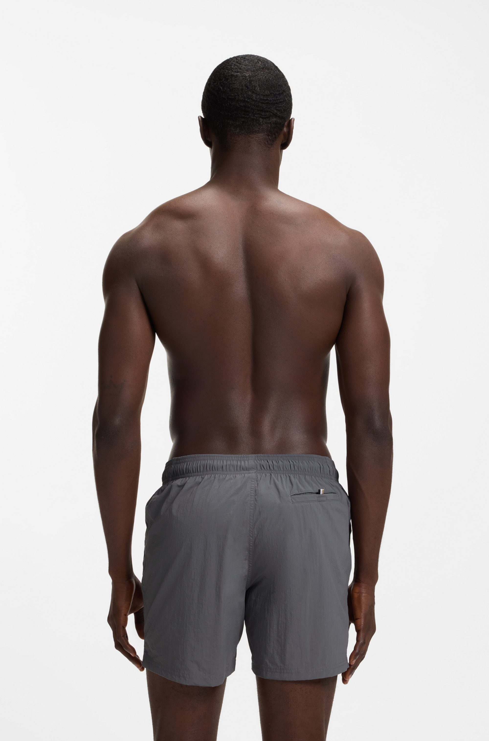 BOSS Badeshorts Octopus Mit BOSS Logoschriftzug, elastischer Taillenbund mi günstig online kaufen