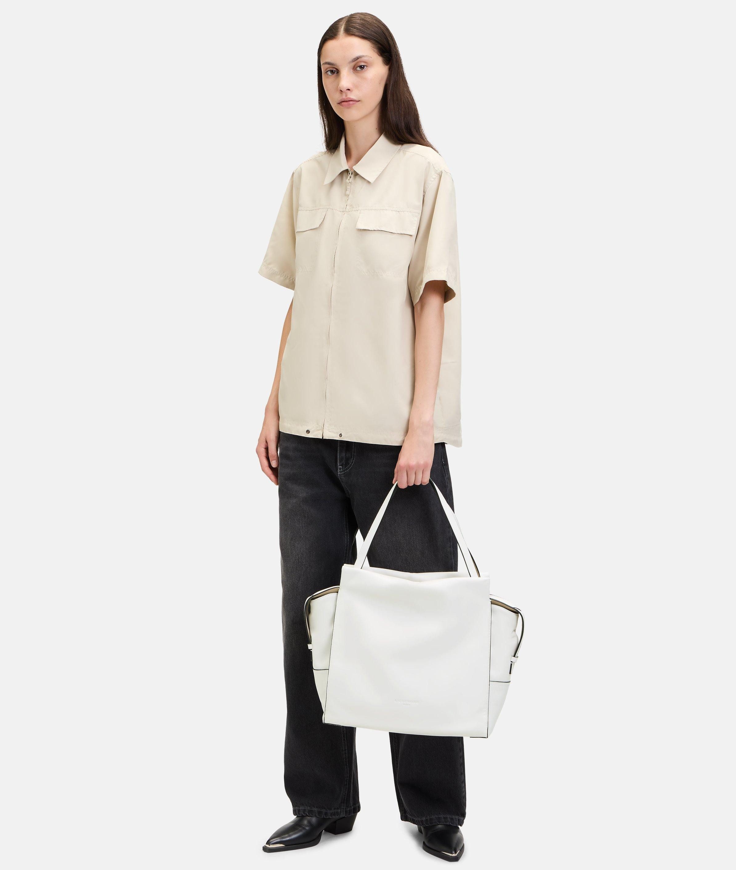 Liebeskind Berlin Handtasche Lou Tote L, Große Schultertasche aus Nappaleder