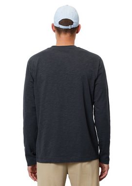 Marc O'Polo Langarmshirt in Heavy-Slub-Jersey-Qualität