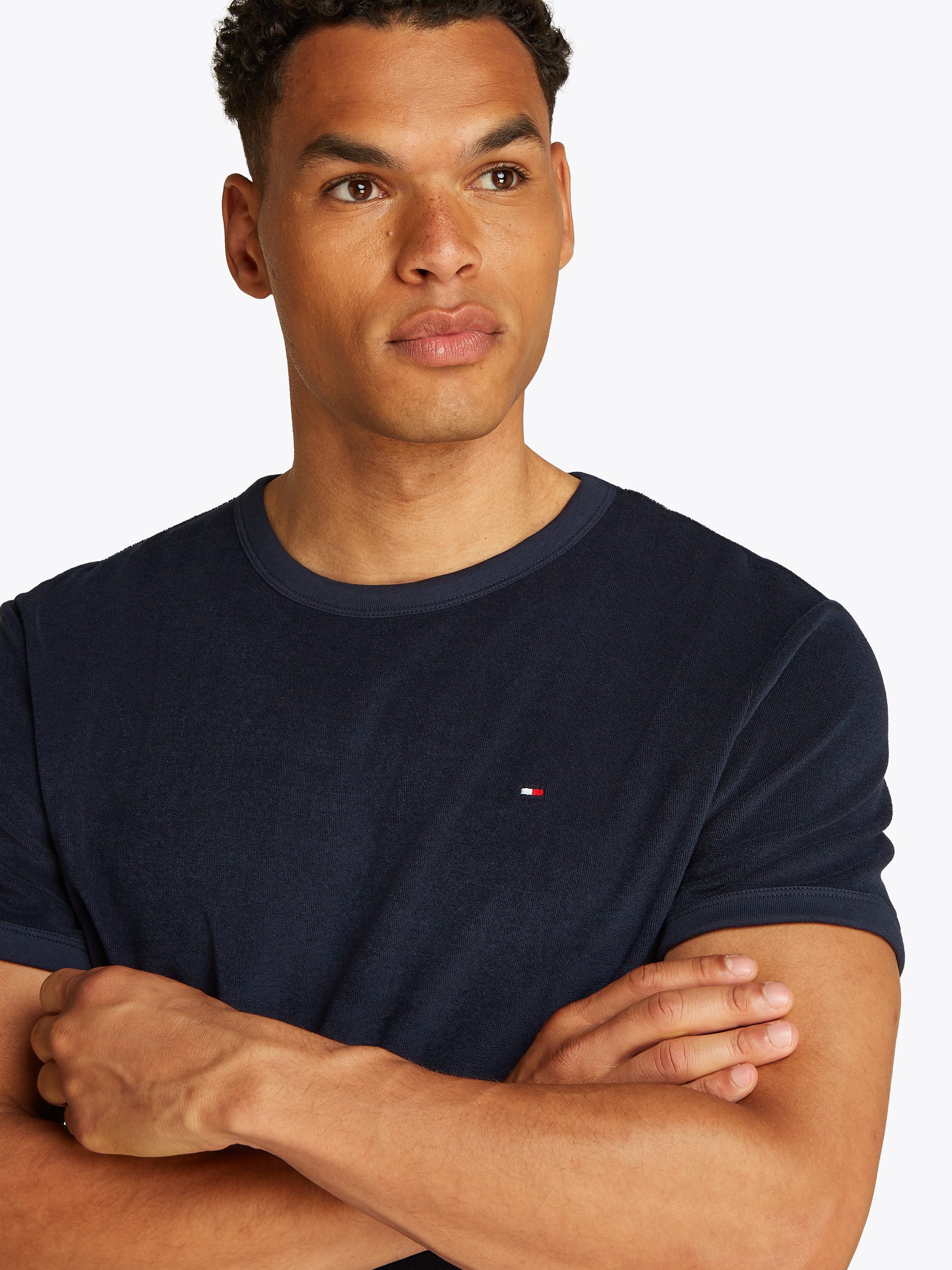 Tommy Hilfiger T-Shirt TERRY TOWELLING TEE günstig online kaufen