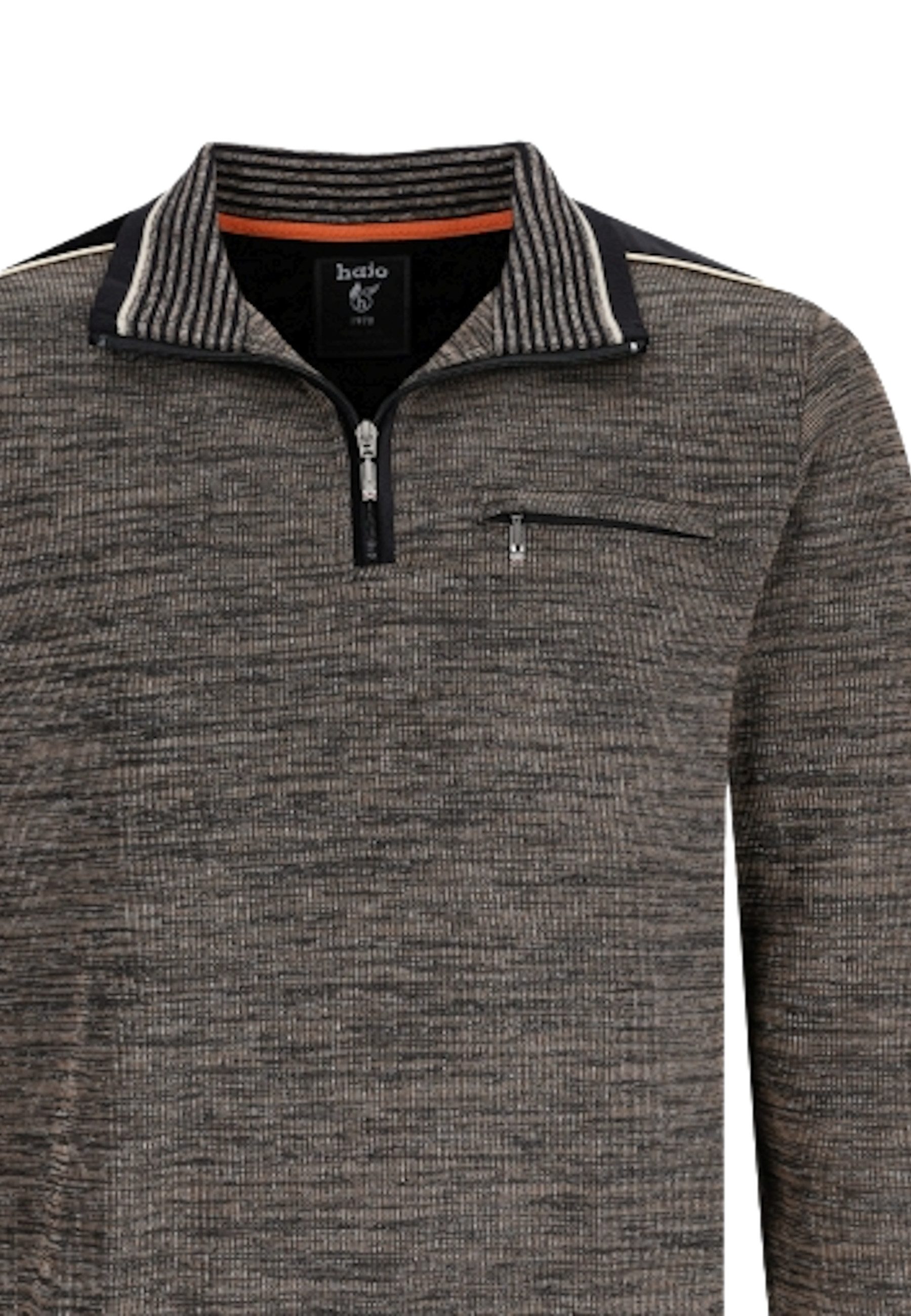 Hajo Troyer Sweatshirt Stay Fresh Pullover Troyer (1-tlg)