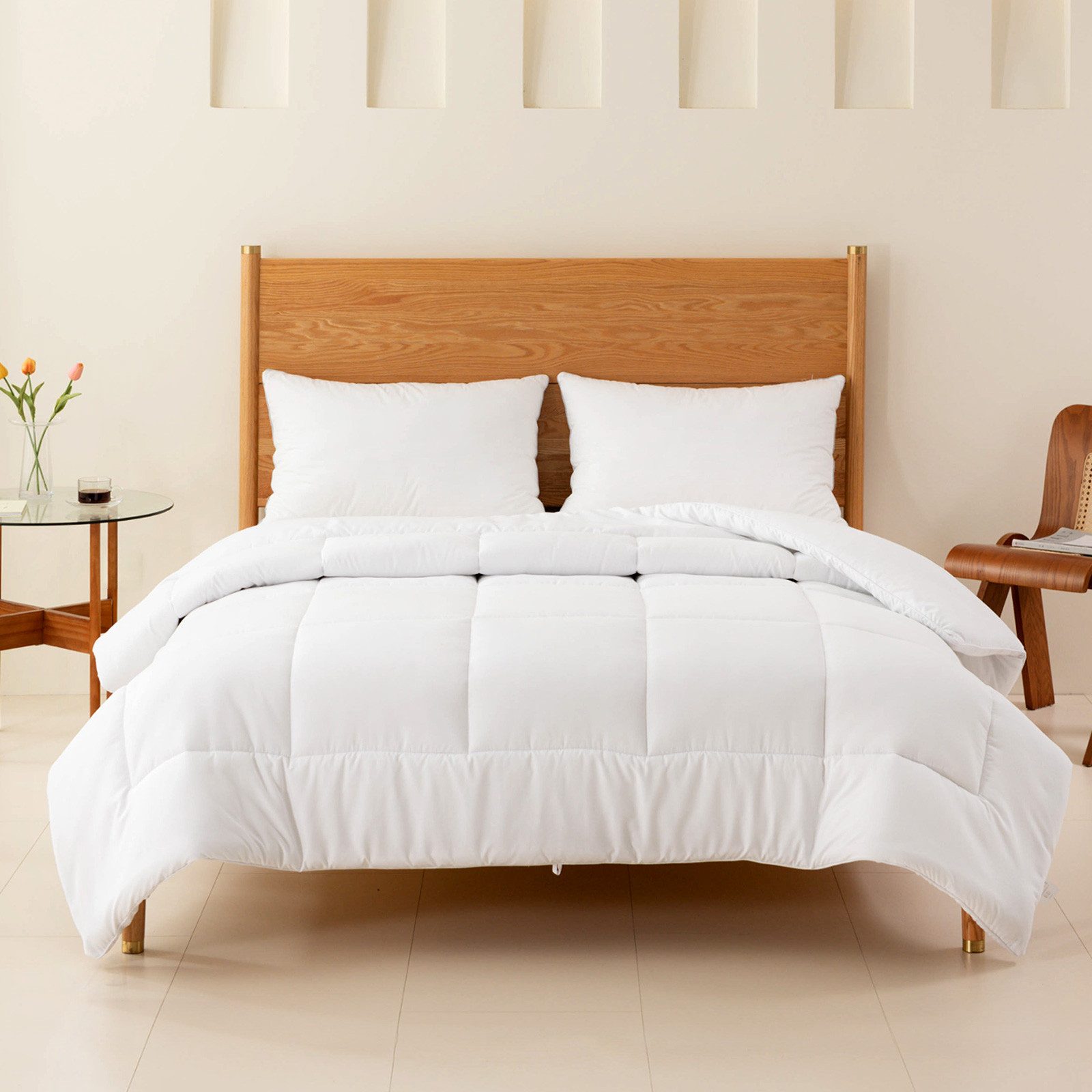 Good Nite Microfaserbettdecke Winter Bettdecke 460GSM Füllung Mikrofaser Decke, Füllung: Polyester, Bettdecke, 135x200, 200x200cm, für Winter, Entspannung