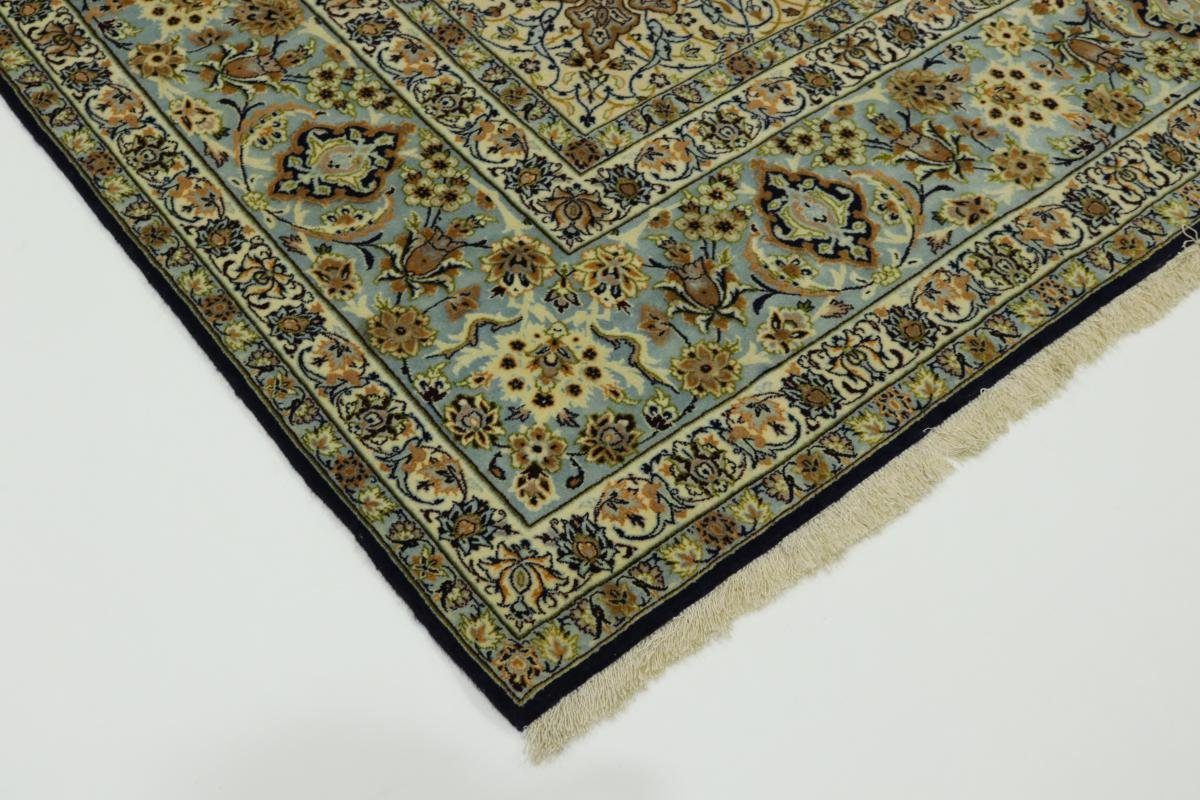 Höhe: 203x316 Handgeknüpfter Orientteppich, Trading, Nain rechteckig, Seidenkette Isfahan Orientteppich 6 mm