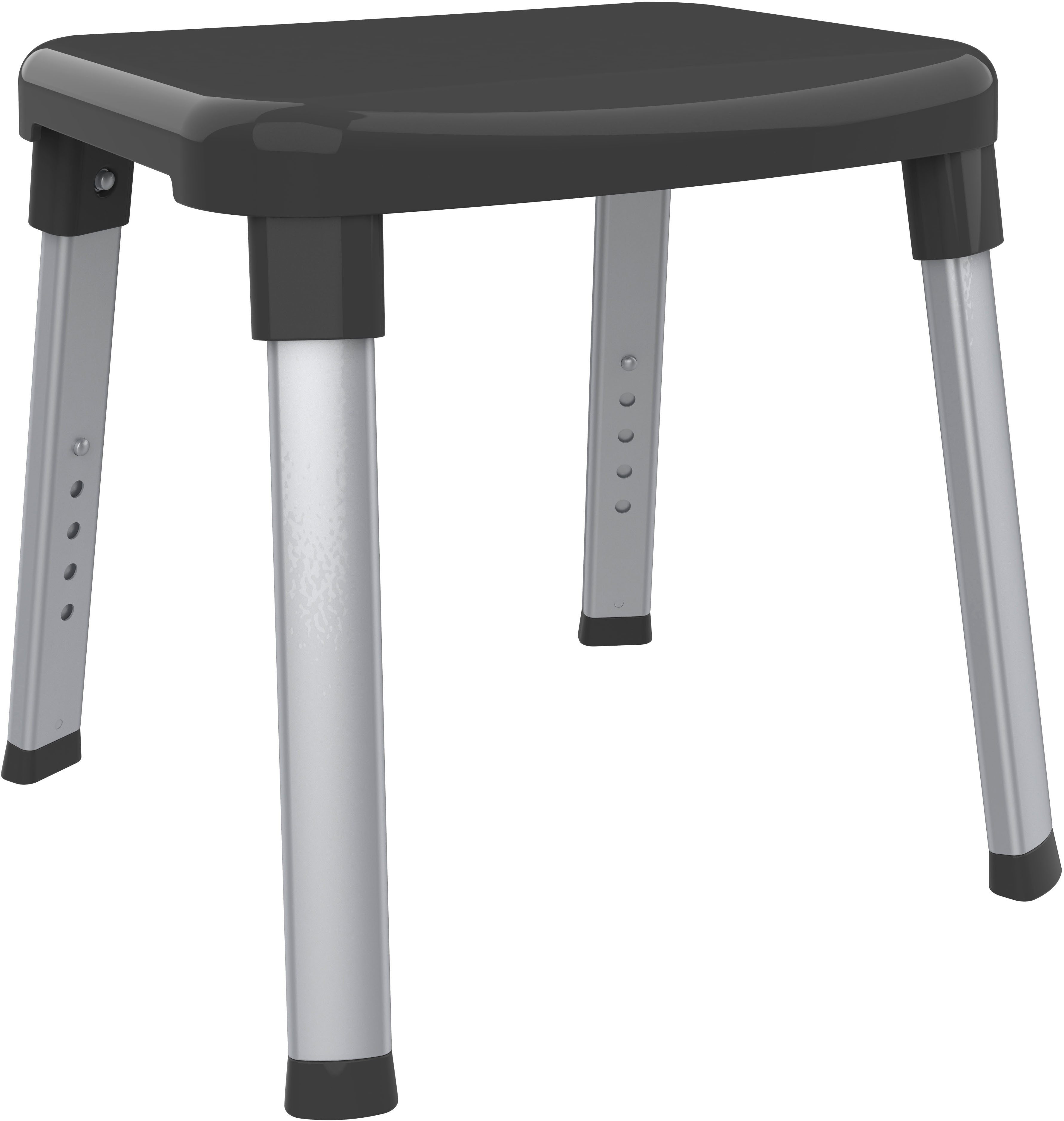 Bischof Dusch- und Badhocker Splash, belastbar bis 150 kg, rutschfester Stand, TÜV/GS geprüft