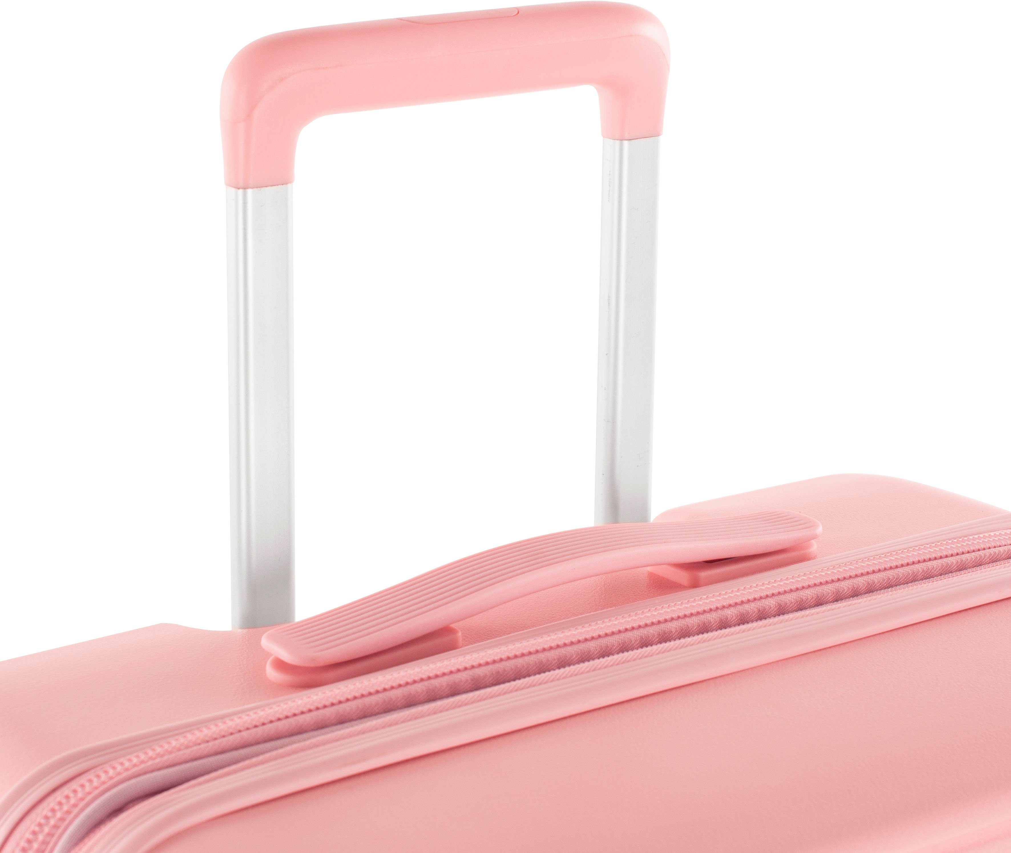 4 cm, Hartschalen-Trolley Pastel, 66 Heys blush Rollen