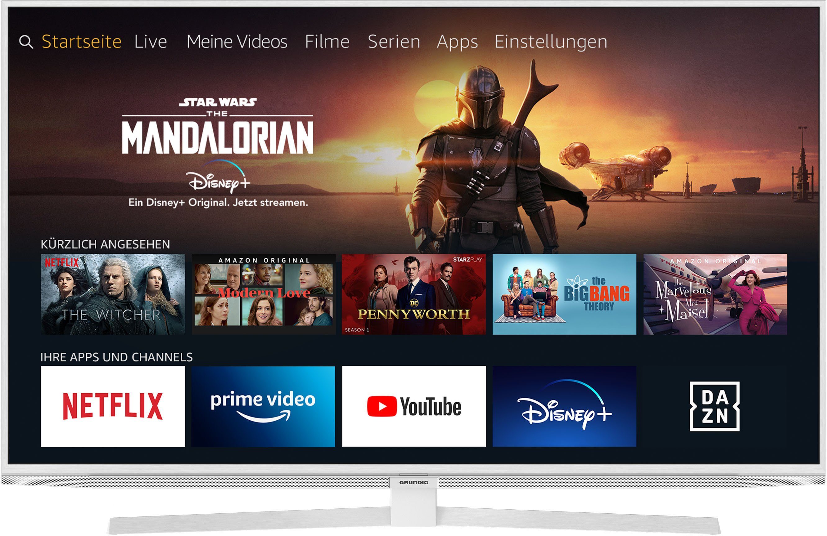 Grundig 49 GUW 8040 - FIRE TV EDITION LED-Fernseher (123 cm/49 Zoll, 4K Ultra HD, Smart-TV)