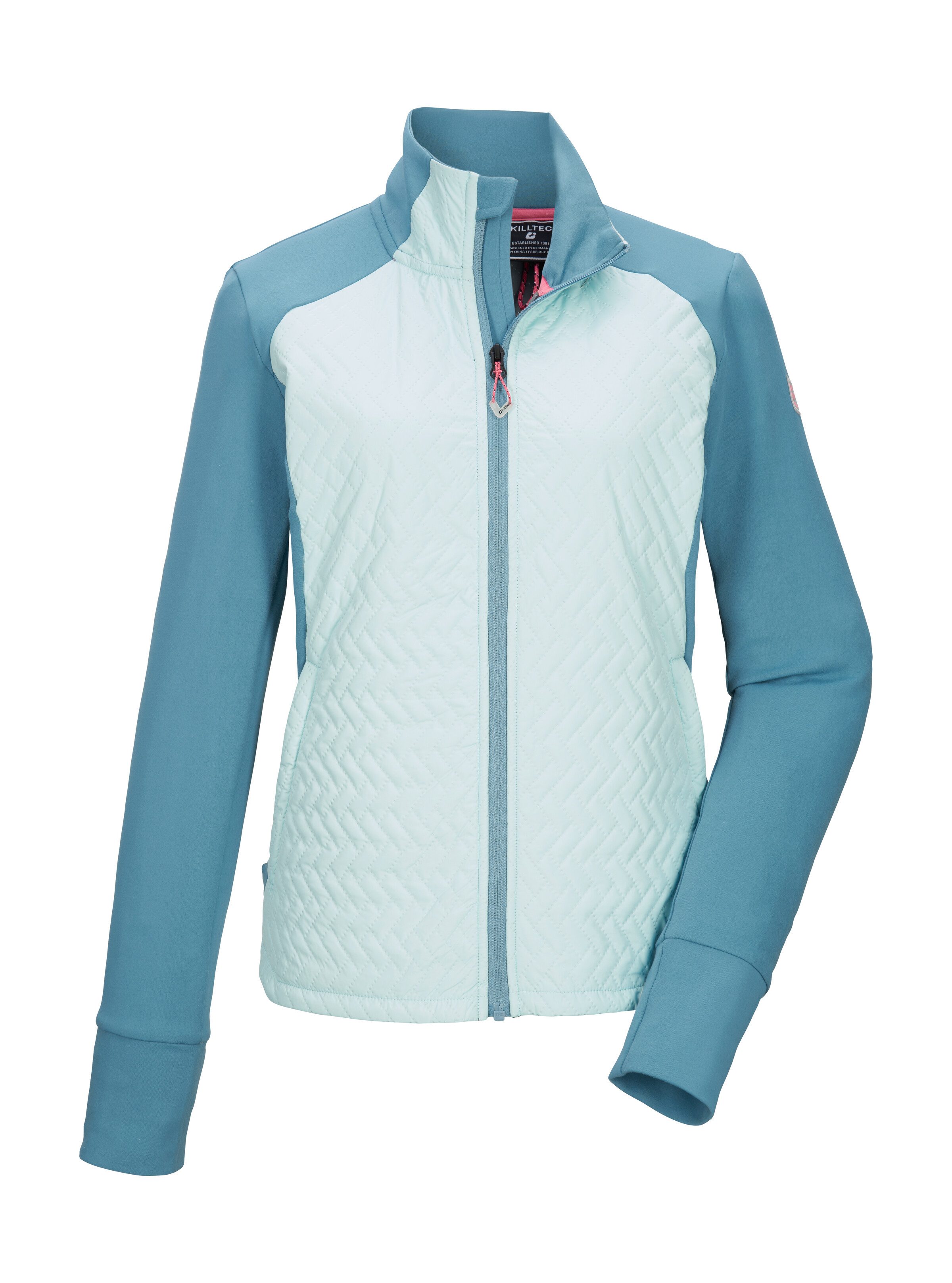 Killtec Funktionsjacke KOS 34 WMN JCKT Hybrid-Design, Colorblock, Teflon EcoElite™ Imprägnierung