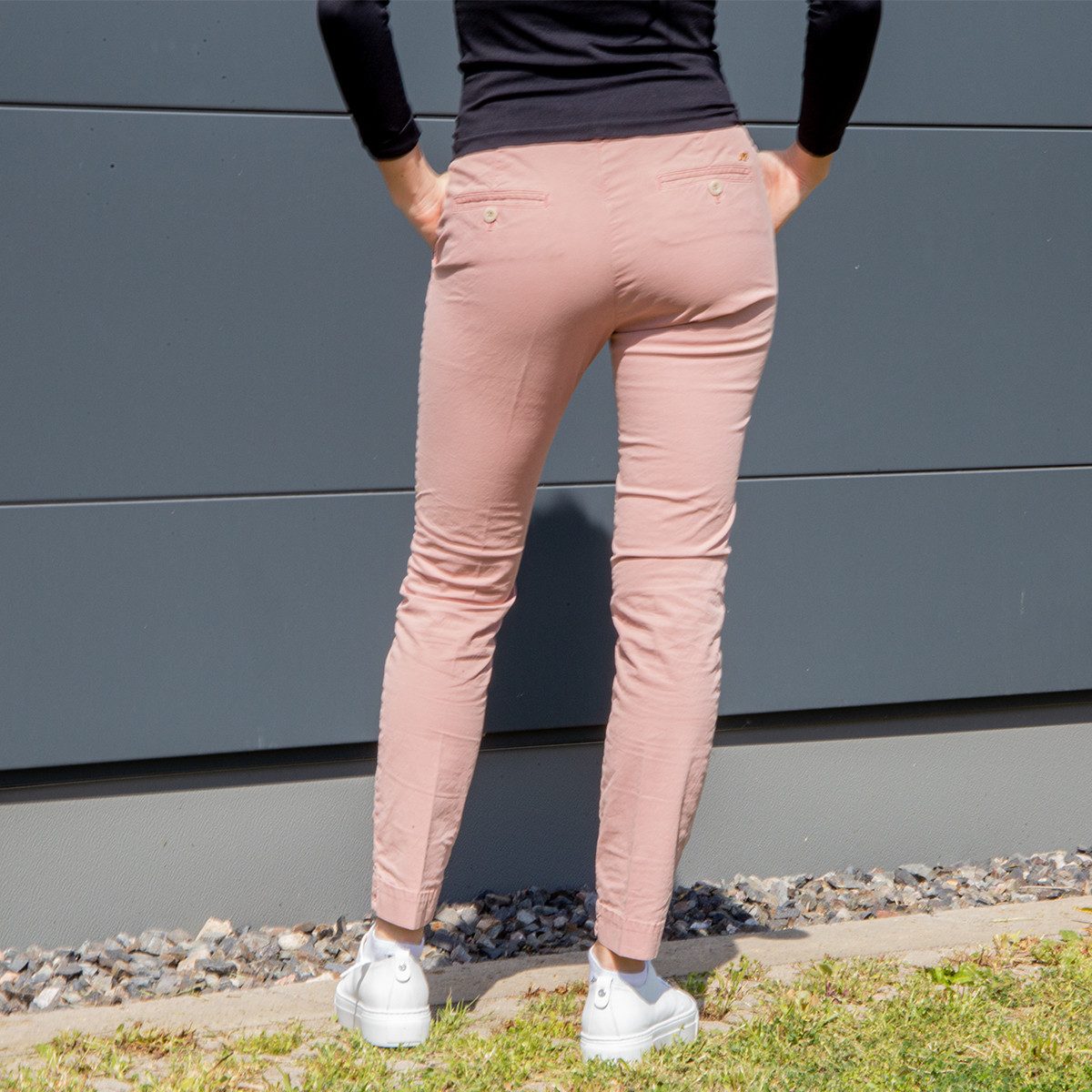 Mason's Stoffhose Mason’s Jaqueline Curvie, Hosen, Rose