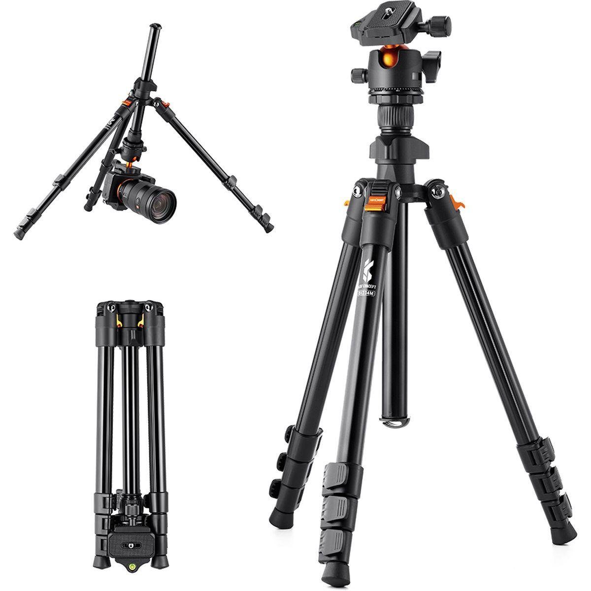 K&F Concept Tripod BI234M 160cm Compact Stativhalterung