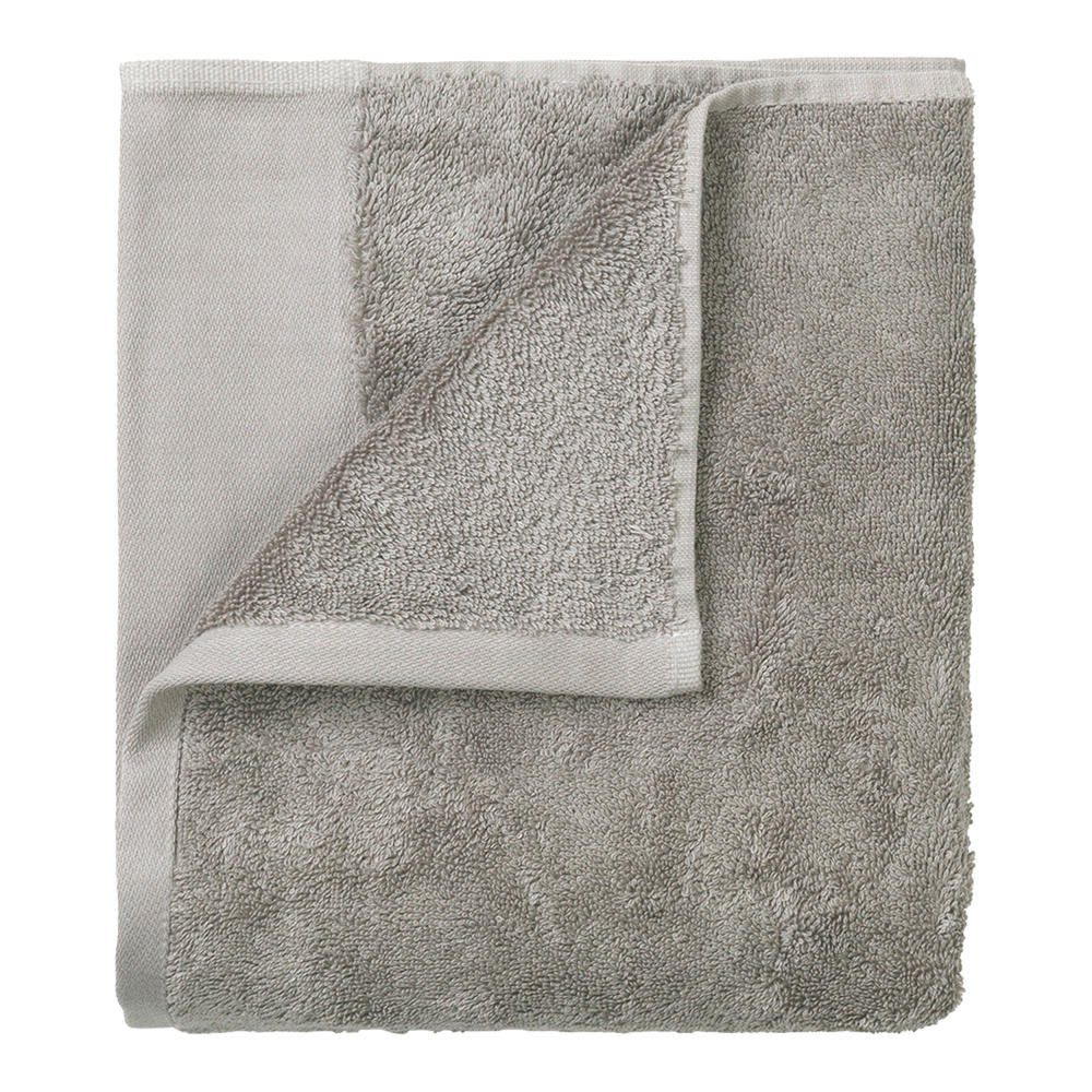 Hausfelder Gästehandtücher 30x50 mit Schlaufe – kleine Gäste WC Handtücher Set, 100% Baumwolle, saugstark & weich, Anthrazit