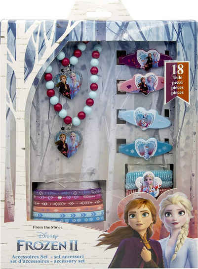 Joy Toy Haarstyling-Set Disney Frozen 2 Accessoiresset 18tlg für Kinder, 1-tlg.